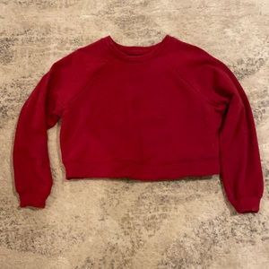Born Primitive red crop sweatshirt